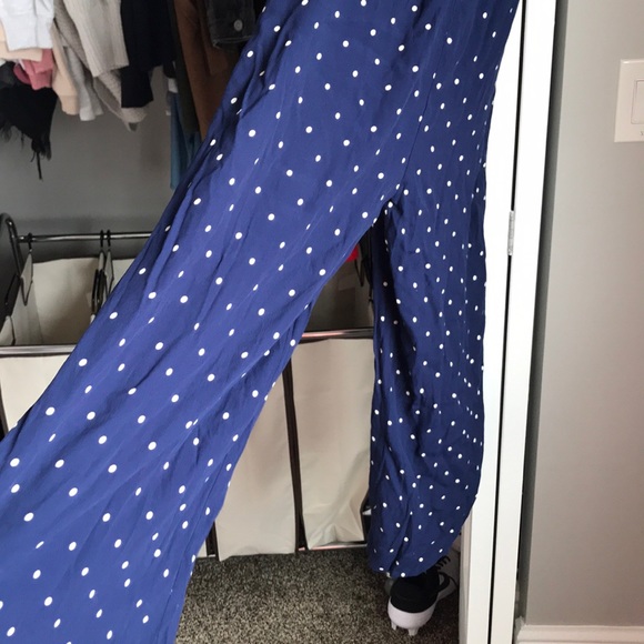 Madewell Polka Dot Jumpsuit, NWT missing button - Picture 13 of 14